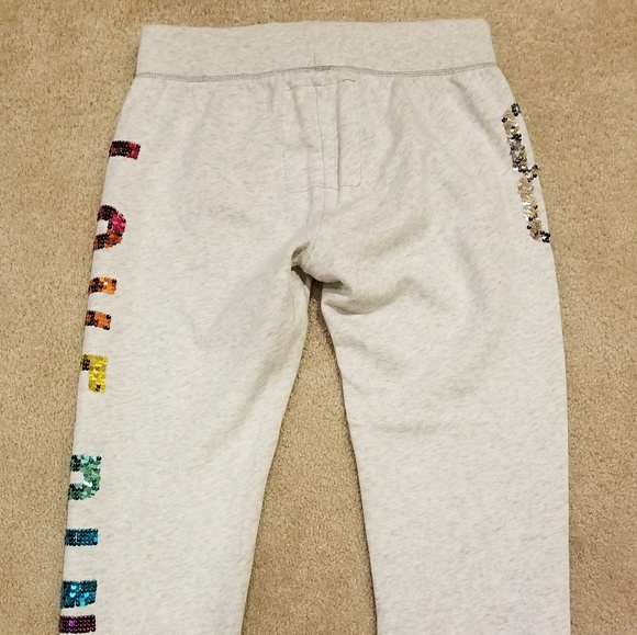 🌈 RARE VS PINK Rainbow Bling Pants 🌈 - Picture 6 of 7